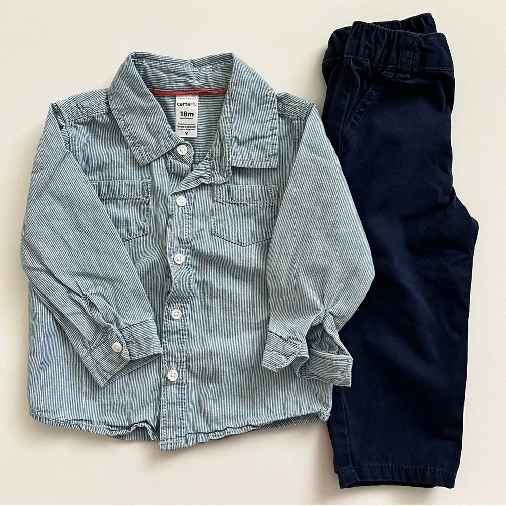 Carter’s set shirt & pants